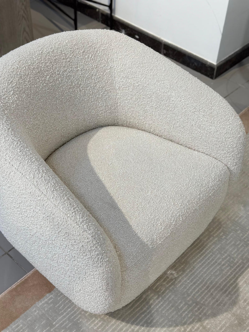 Boho Boucle 1 Seater