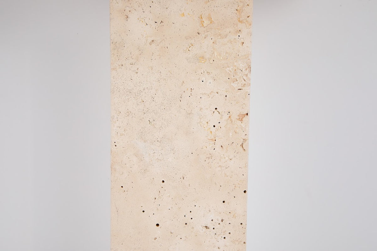 Luma Stone Travertine Beige Table Lamp