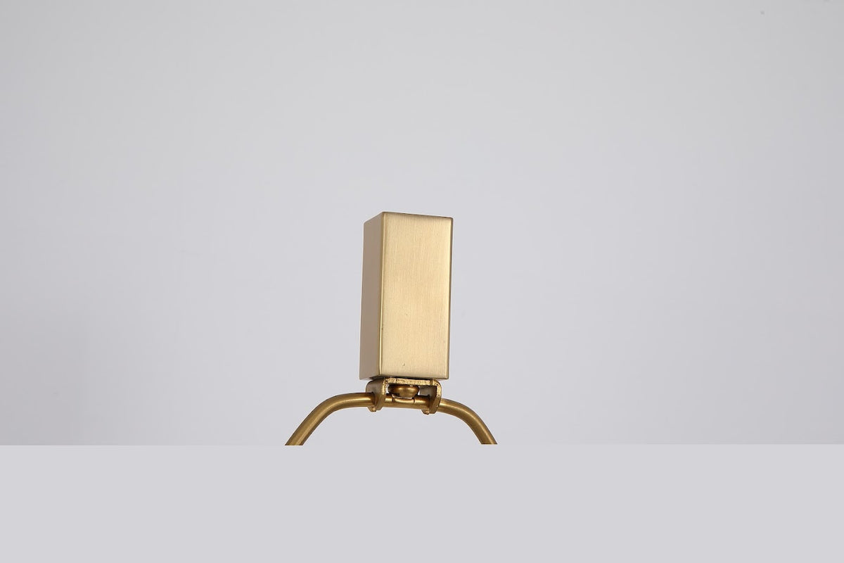 Luma Stone Nero Black Marble Table Lamp