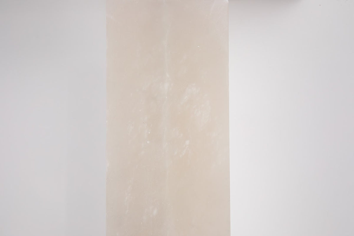 Luma Stone Alabaster Cream Table Lamp