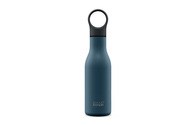 Joseph Joseph Loop™ 500ml Stainless-steel Vacuum Insulated Water Bottle Blue
