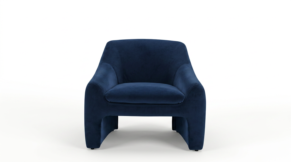 Berliner Navy Arm Chair