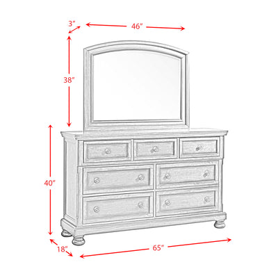 Dresser and Mirror (Complete Set)