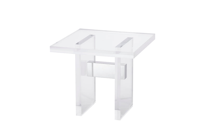 Acrylic side table