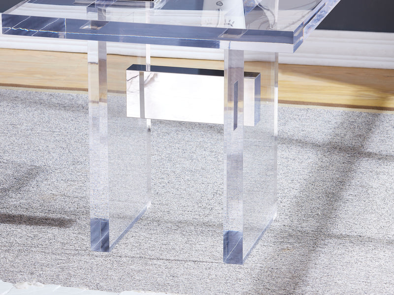 Acrylic side table