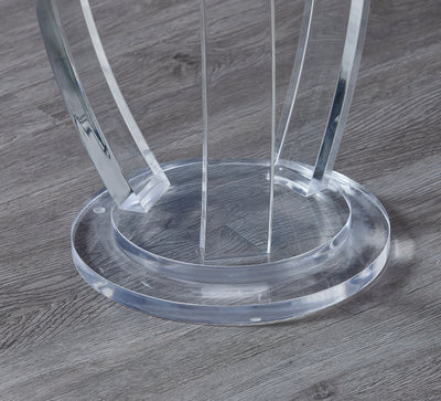 Acrylic Round Side Table