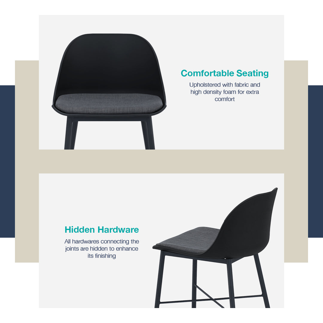 LAXMI COUNTER CHAIR 802/204/F04 (#)