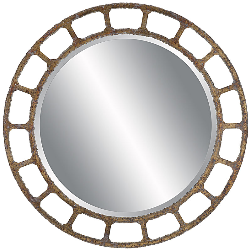 Darby Round Mirror