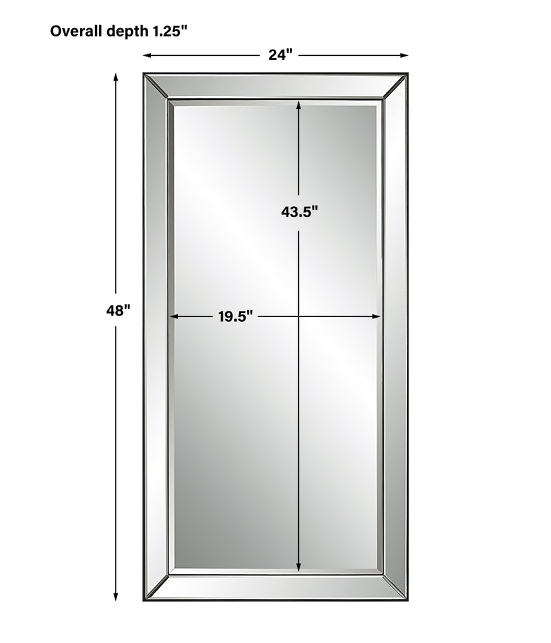 Lytton Mirror, Black