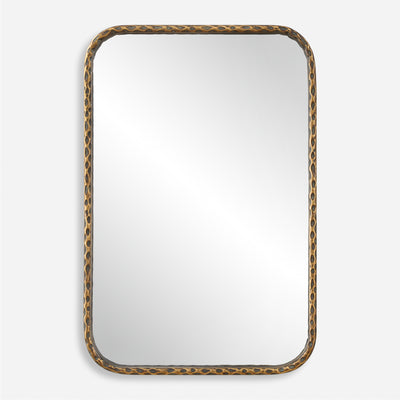 A Little Knotty Bronze Vanity Mirror
