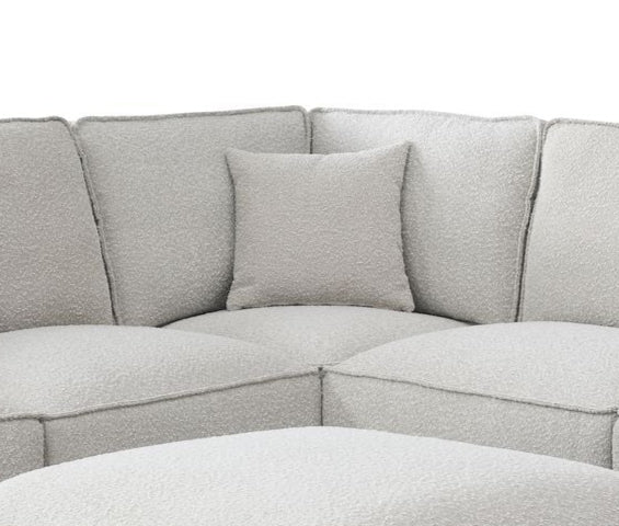 Normandy Cotton Boucle Corner W/One Pillow