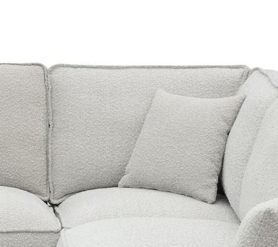 Normandy Cotton Boucle Corner W/One Pillow