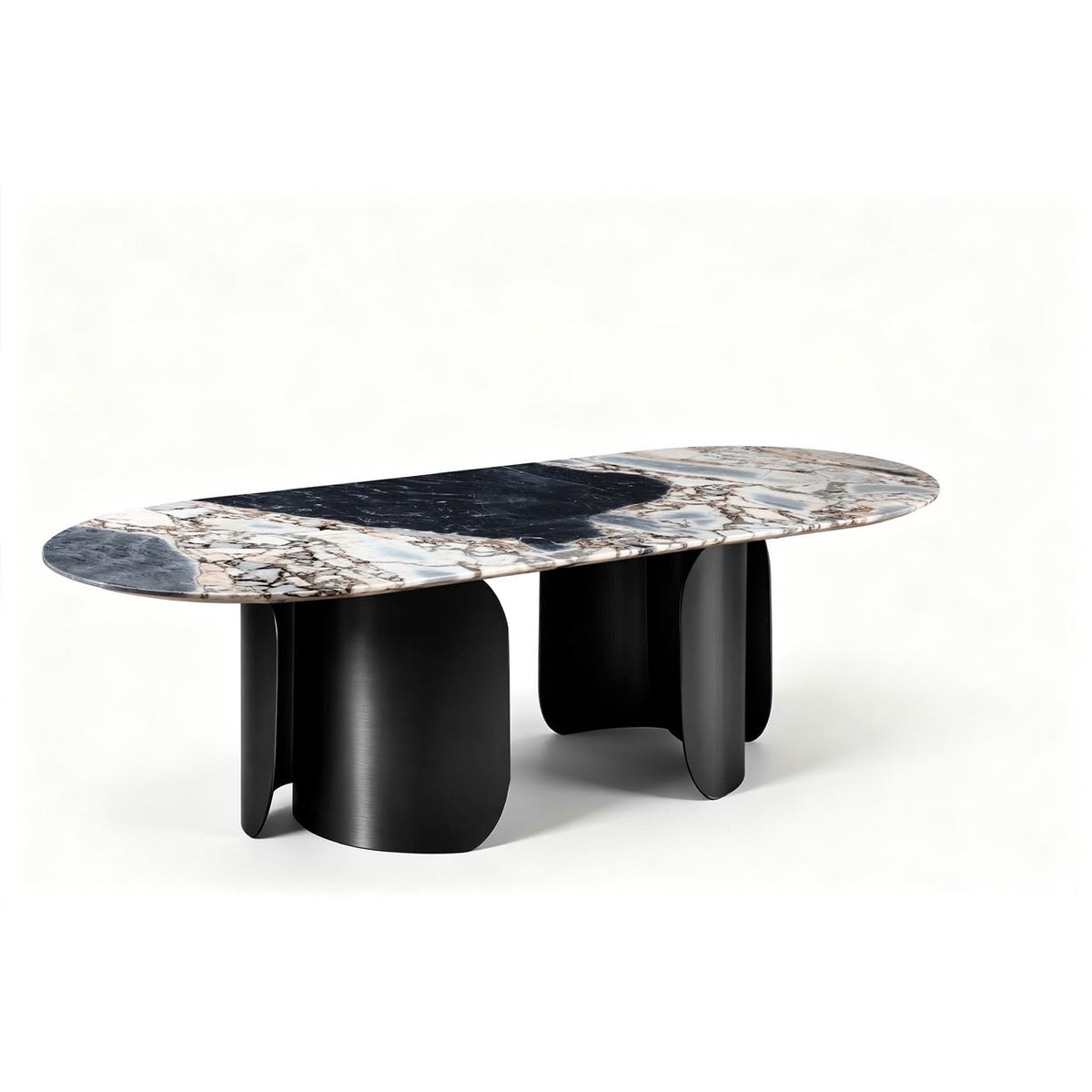 Twirl ocean storm black Table-240 Cm