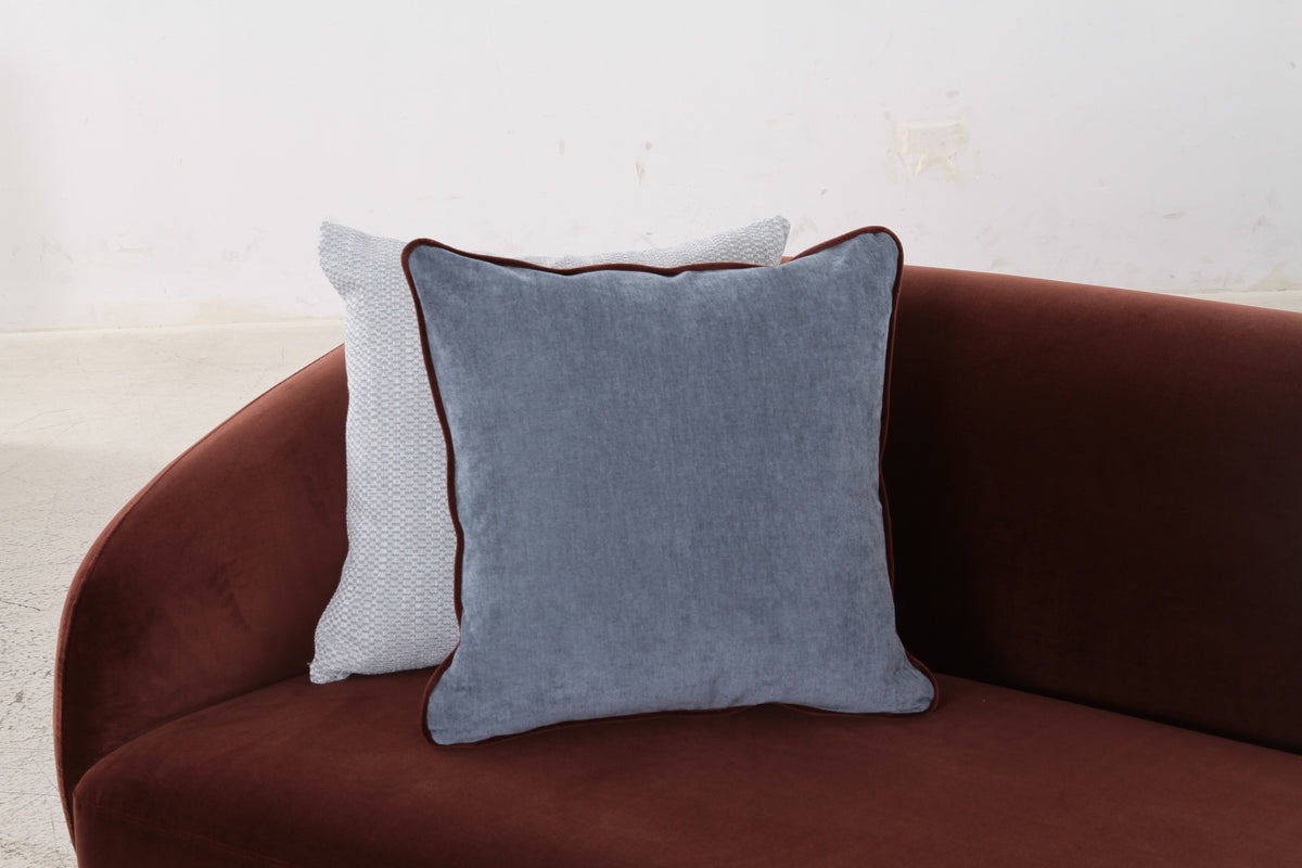Boho Burgundy Velvet 4 Seater