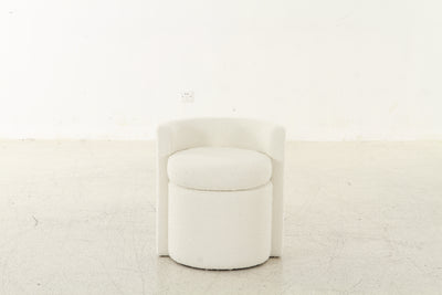 Mono off White Ottoman