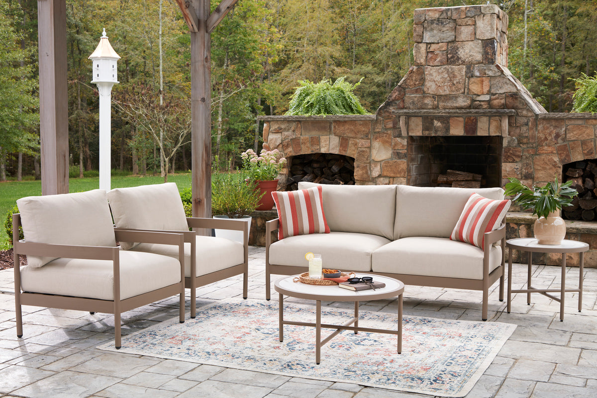 Big Creek Cove Love/Chairs/Tables Set (5/CN)
