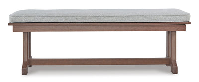 Emmeline Outdoor Dining Bench with Cushion