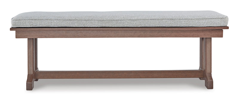 Emmeline Outdoor Dining Bench with Cushion