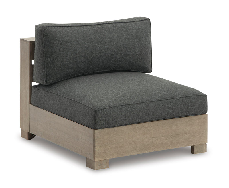 Citrine Park Armless Chair with Cushion