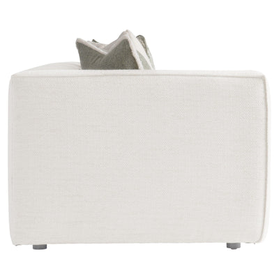 كنبة بمقعدين ثابتة من جهة اليسار