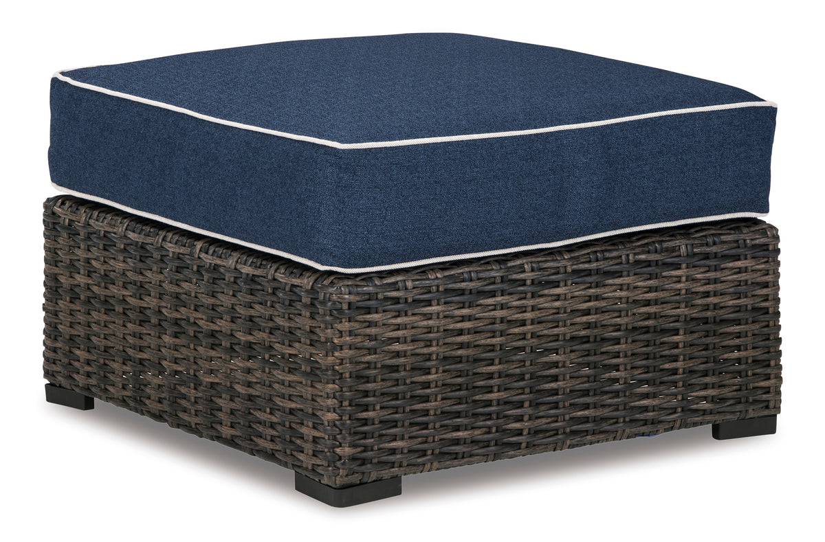OTTOMAN WITH CUSHION