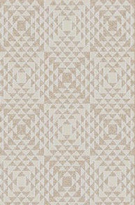 سجادة رمادية بتصميم منساب