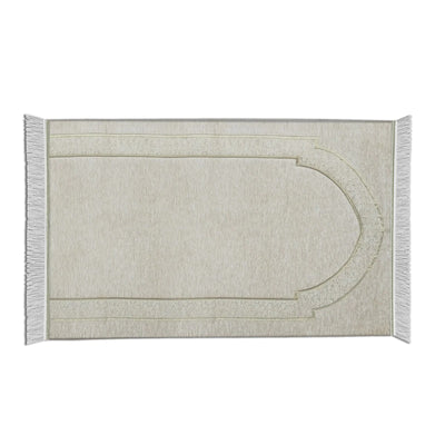 Al-Huda Memory Foam Prayer Mat| Soft Velvet Fabric | Joint & Knee Support | Foldable Design