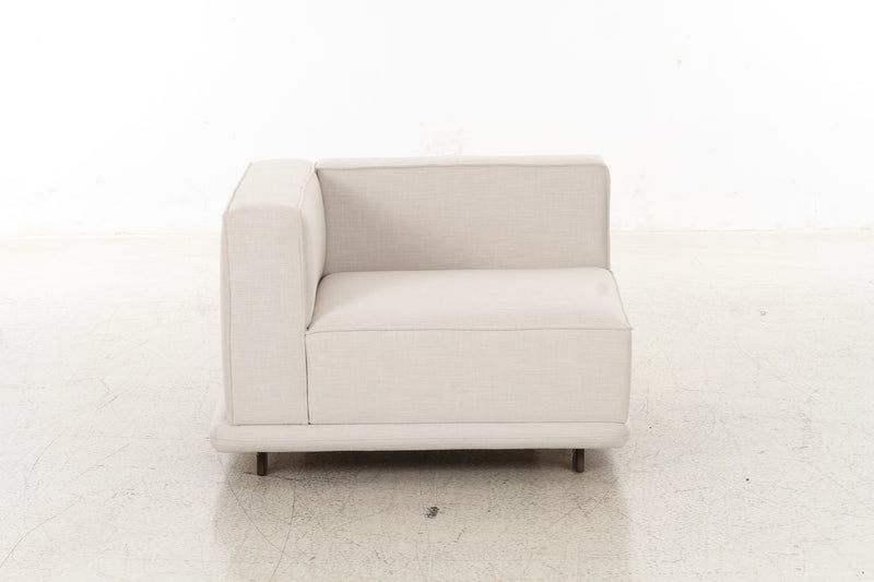 أرينا أريكة زاوية بيضاء Arena White Corner sofa
