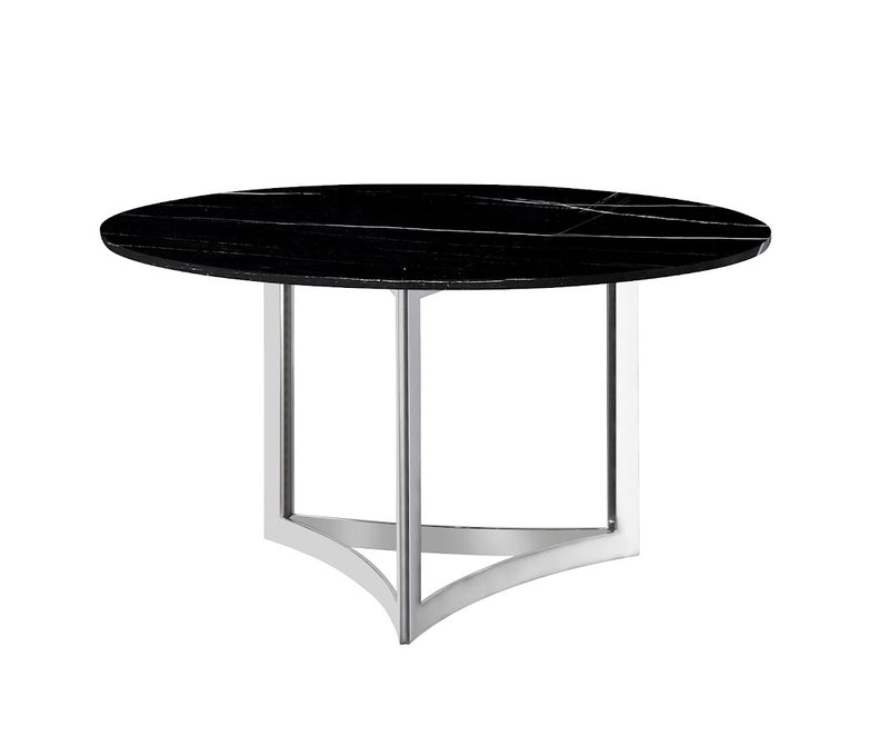 Alexa Black Marble Dining table