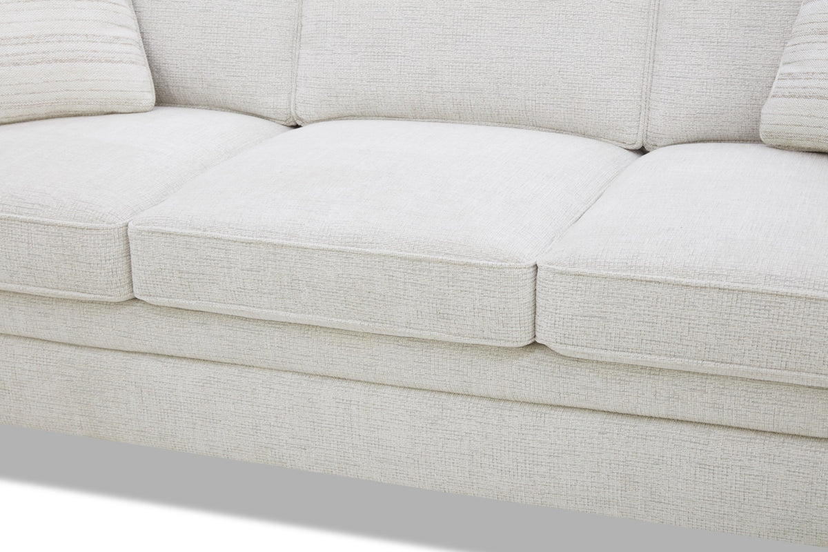 Elora Beige Sofa 208cm