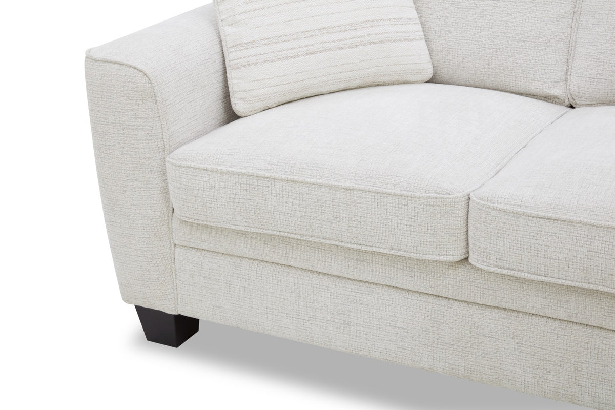 Elora Beige Sofa 208cm