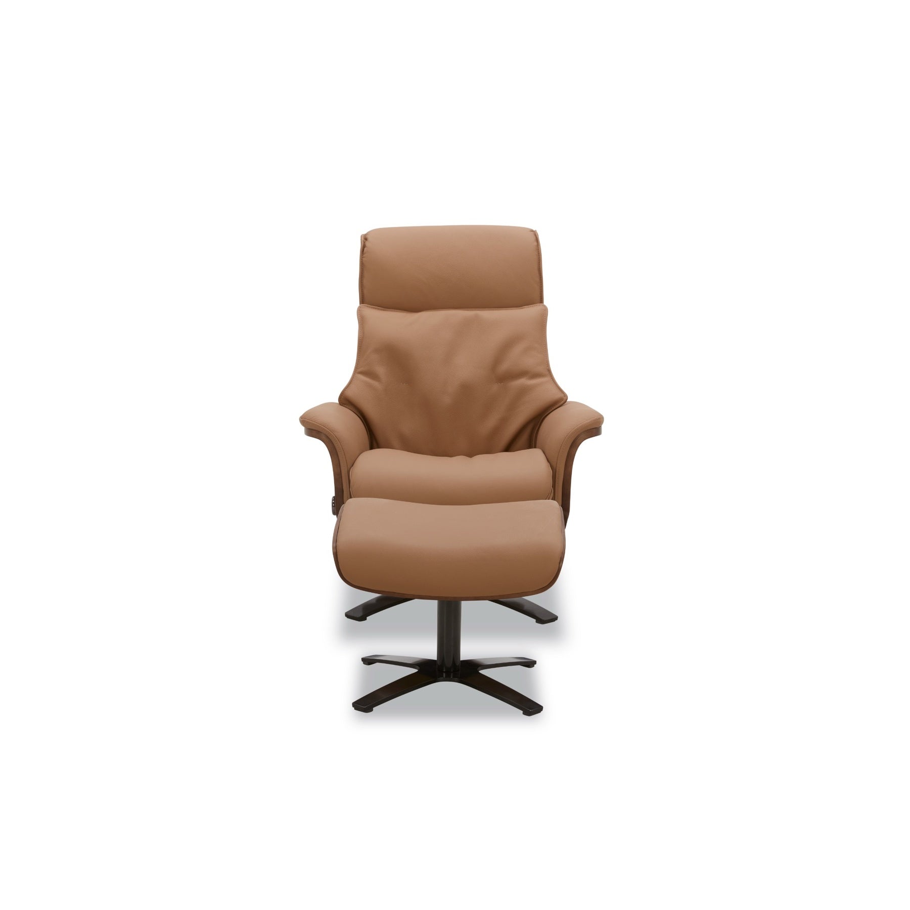 Brown Leather Manual Recliner Kit