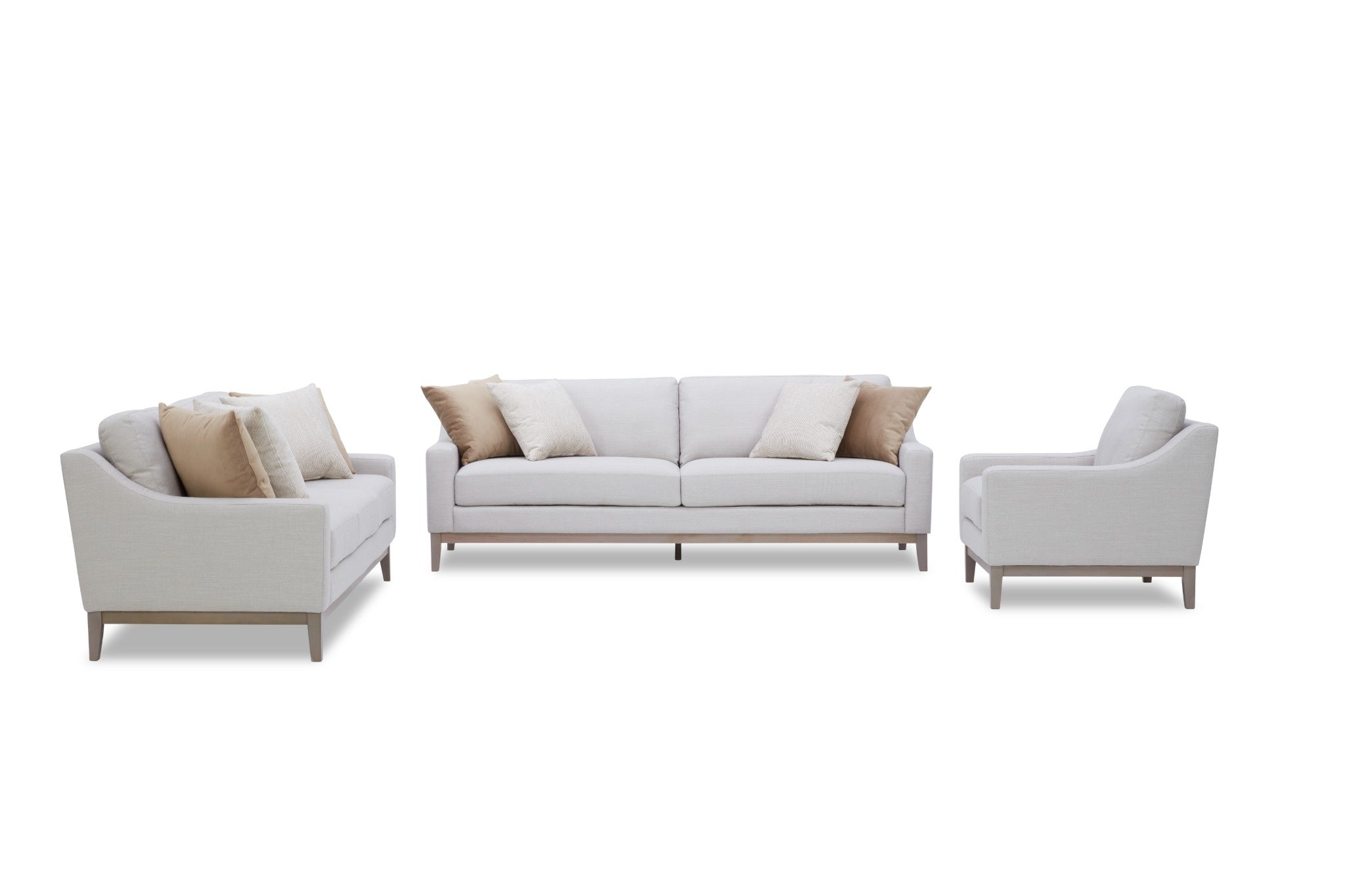 Astra Living Room (Sofa + Loveseat + Chair)