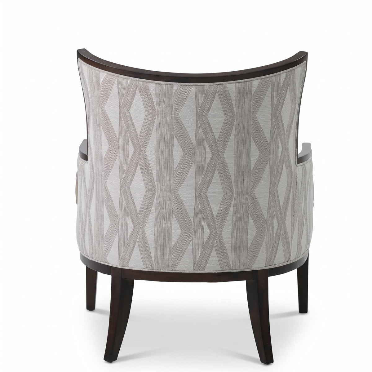 Ajda Velvet Brown Arm Chair