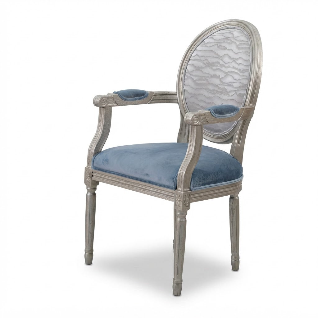 Copacabana Light Blue Accent Chair