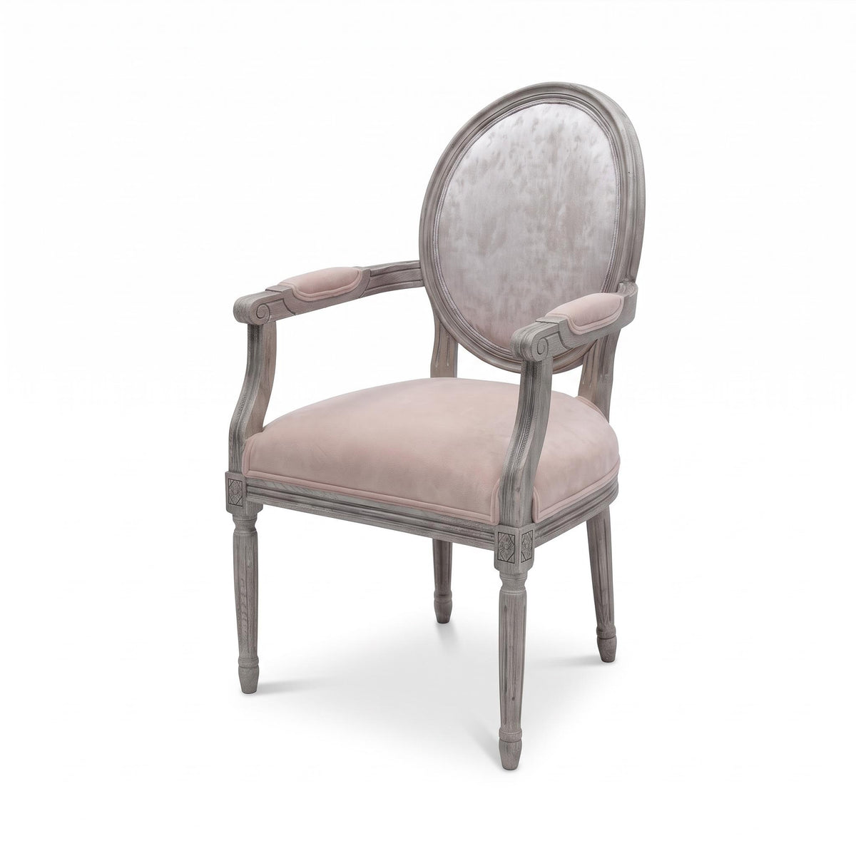 The Majesty Dusty Pink Accent Chair