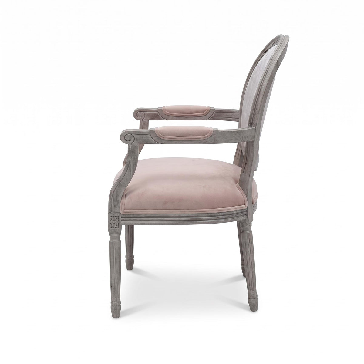 The Majesty Dusty Pink Accent Chair