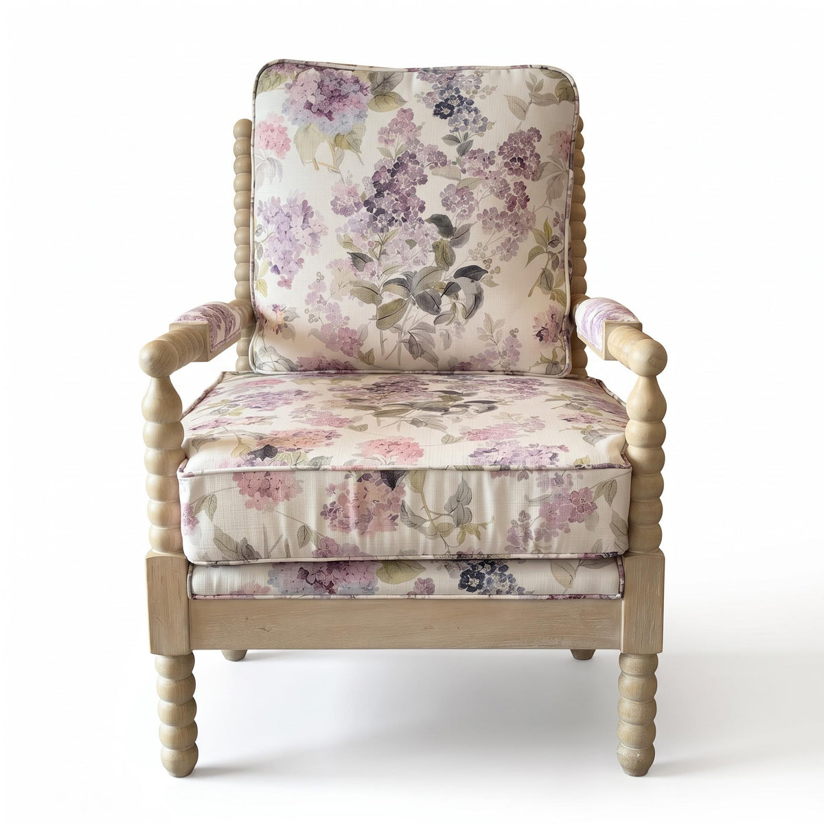 Jasmine Floral Patterns Accent Chair