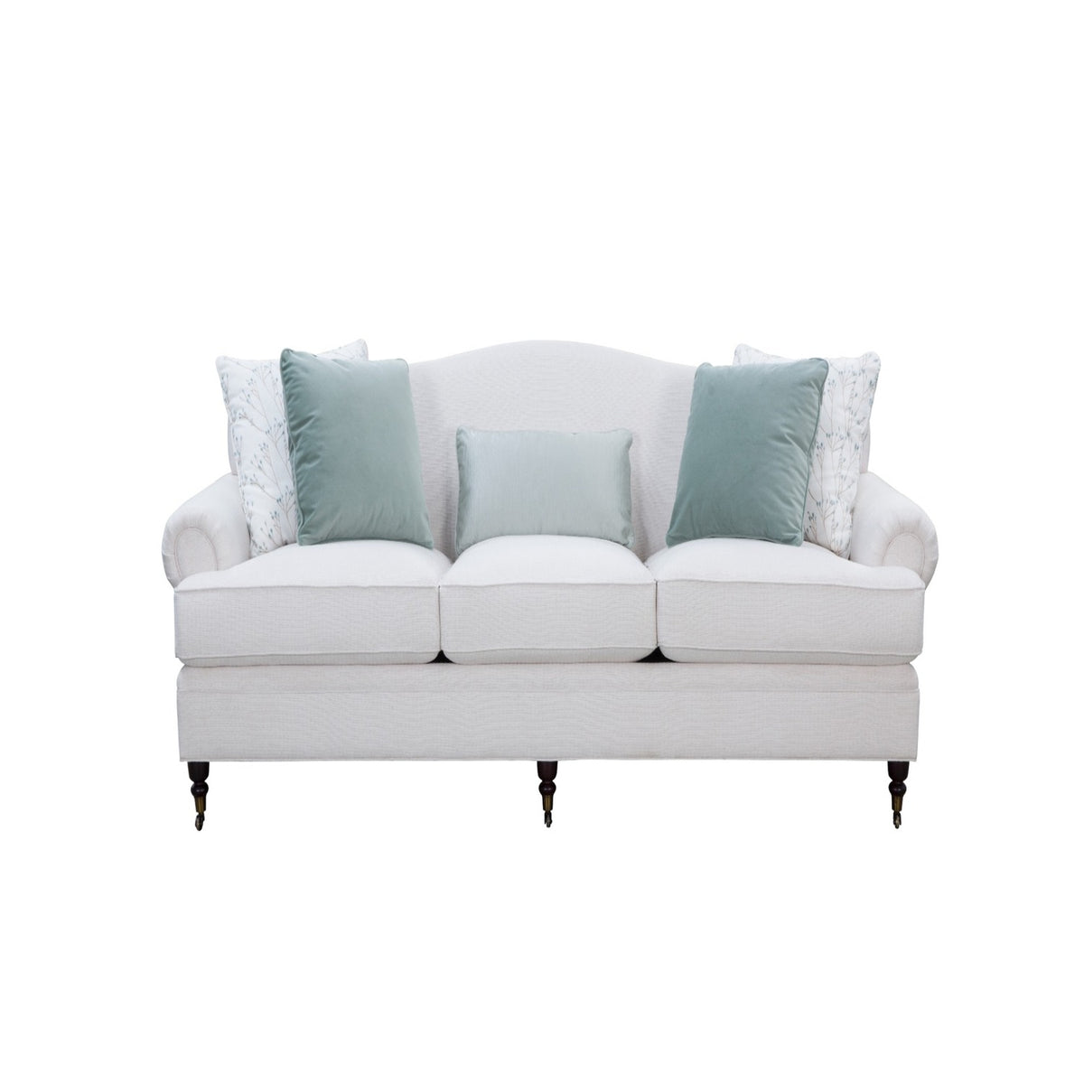Novelle White Cream Sofa 238cm