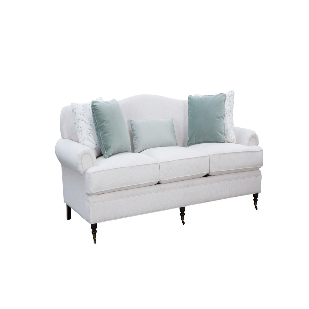 Novelle White Cream Sofa 238cm