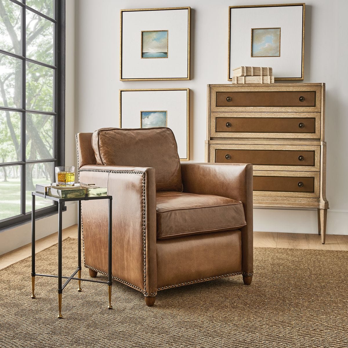 Ice Block Accent Table - Rectangular