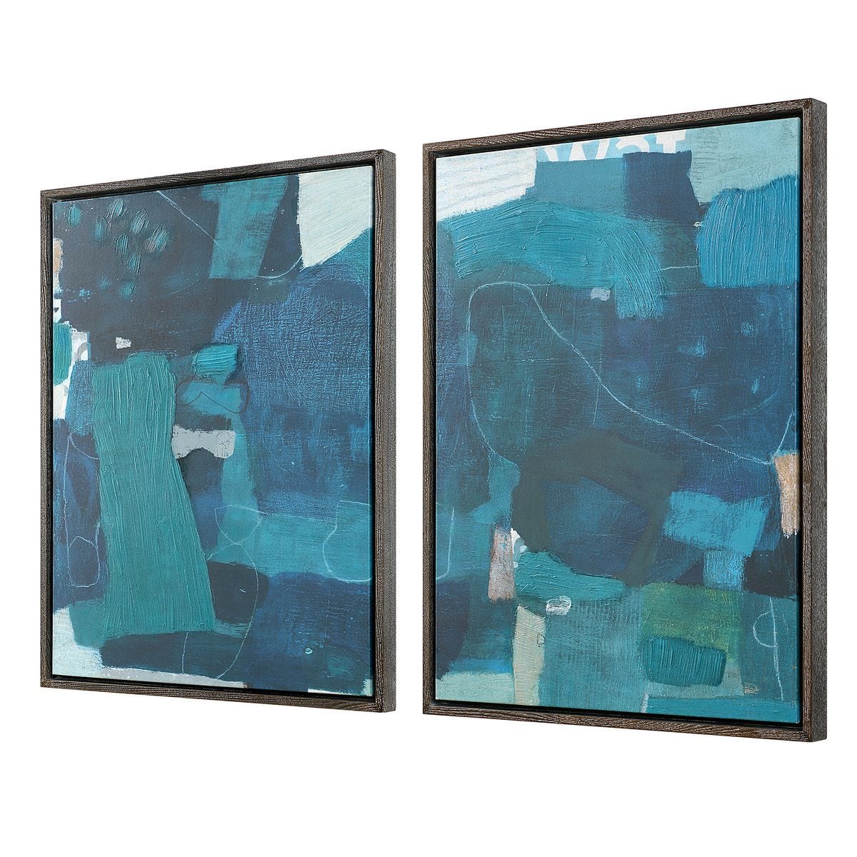 Wait Until Dusk Diptych Canvas  S/2 - Large
