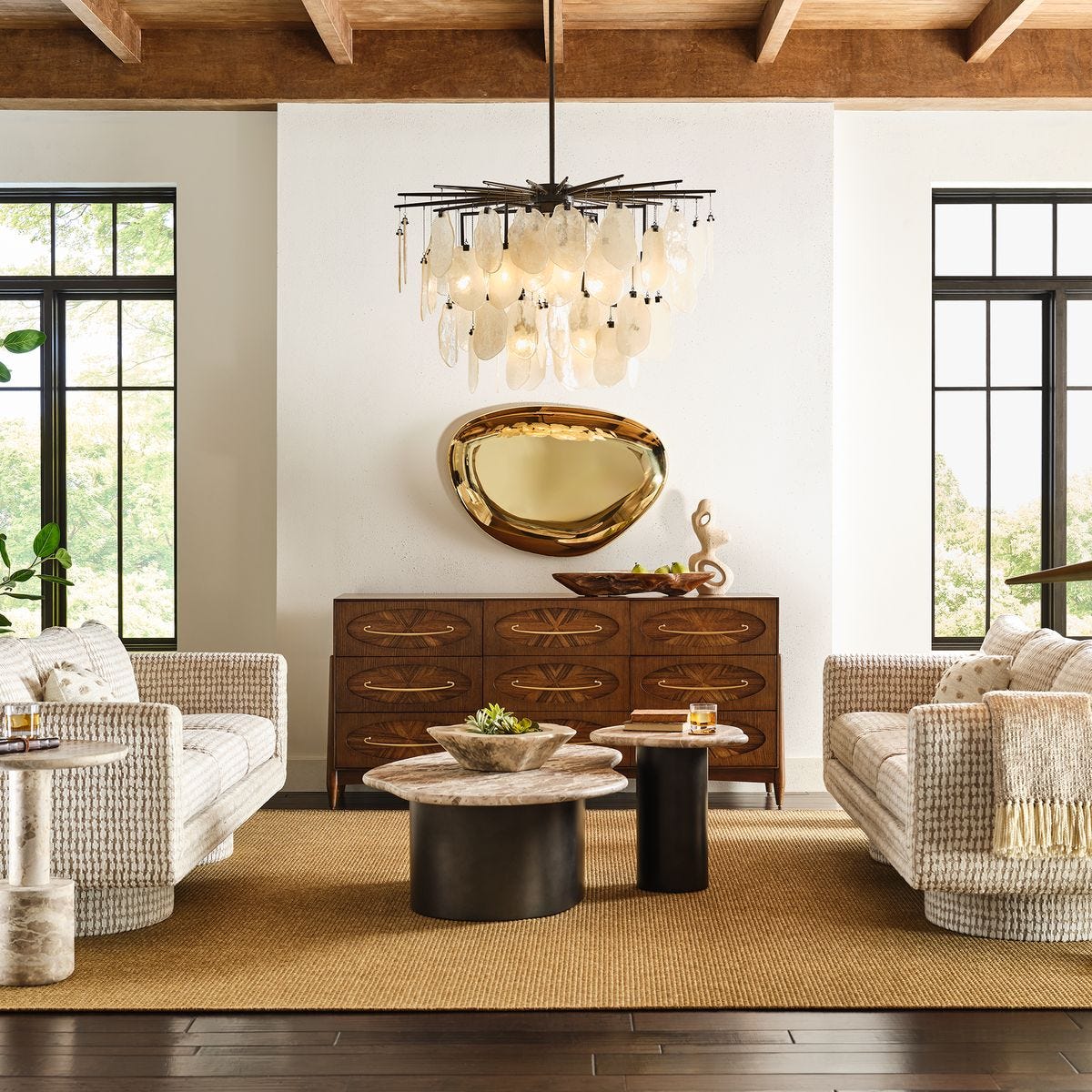 Pool Accent Table, 2 Cartons