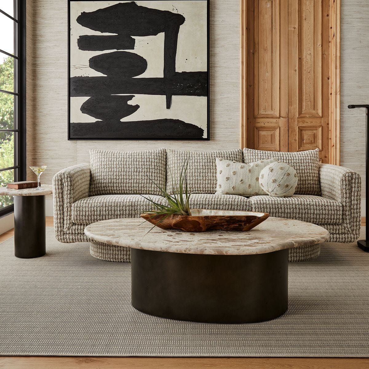 Pool Accent Table, 2 Cartons