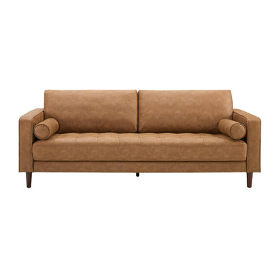 Cave Brown Sofa 76-inch
