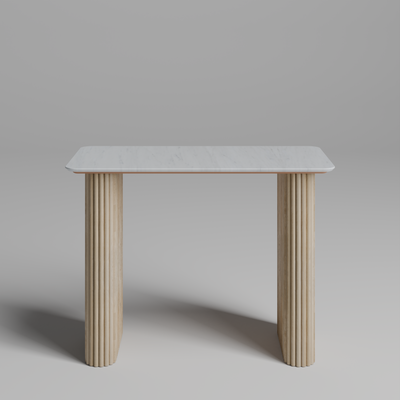 Ribbed Console table