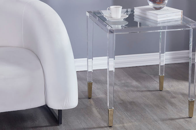 Simple Acrylic Side Table