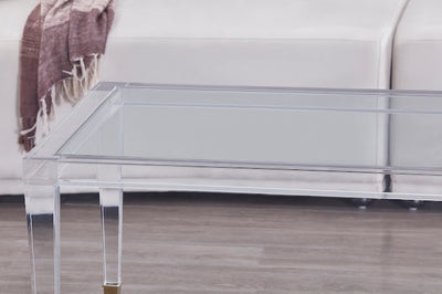 Simple Acrylic Coffee Table