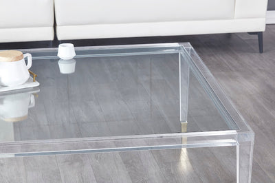 Simple Acrylic Coffee Table