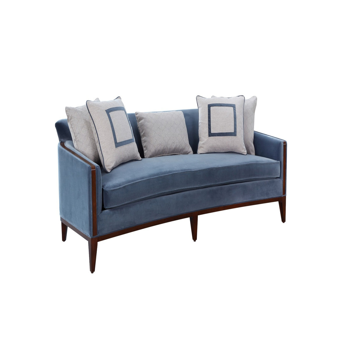 AlReem Royal Blue Sofa 340cm